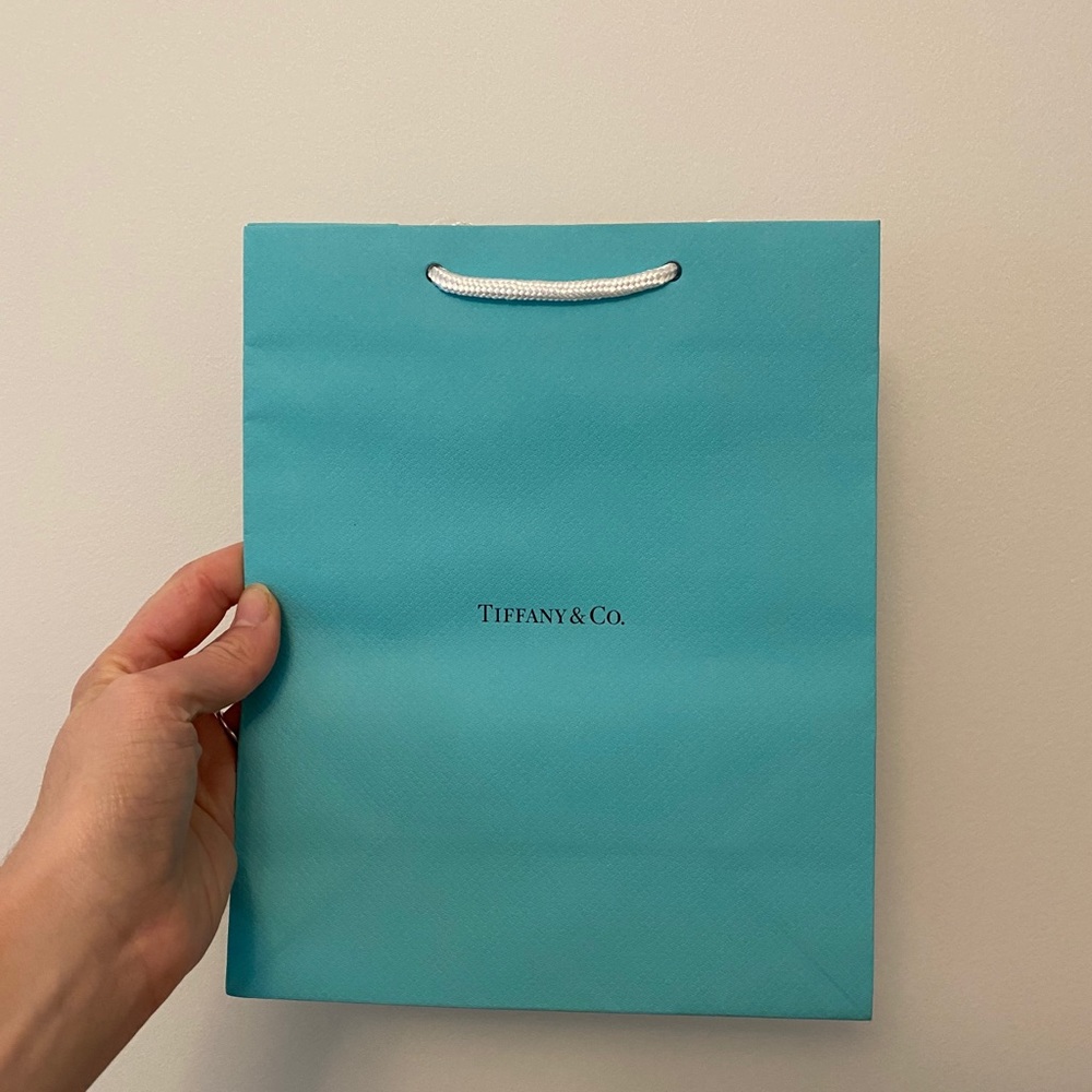 Authentic Tiffany & Co blue bag